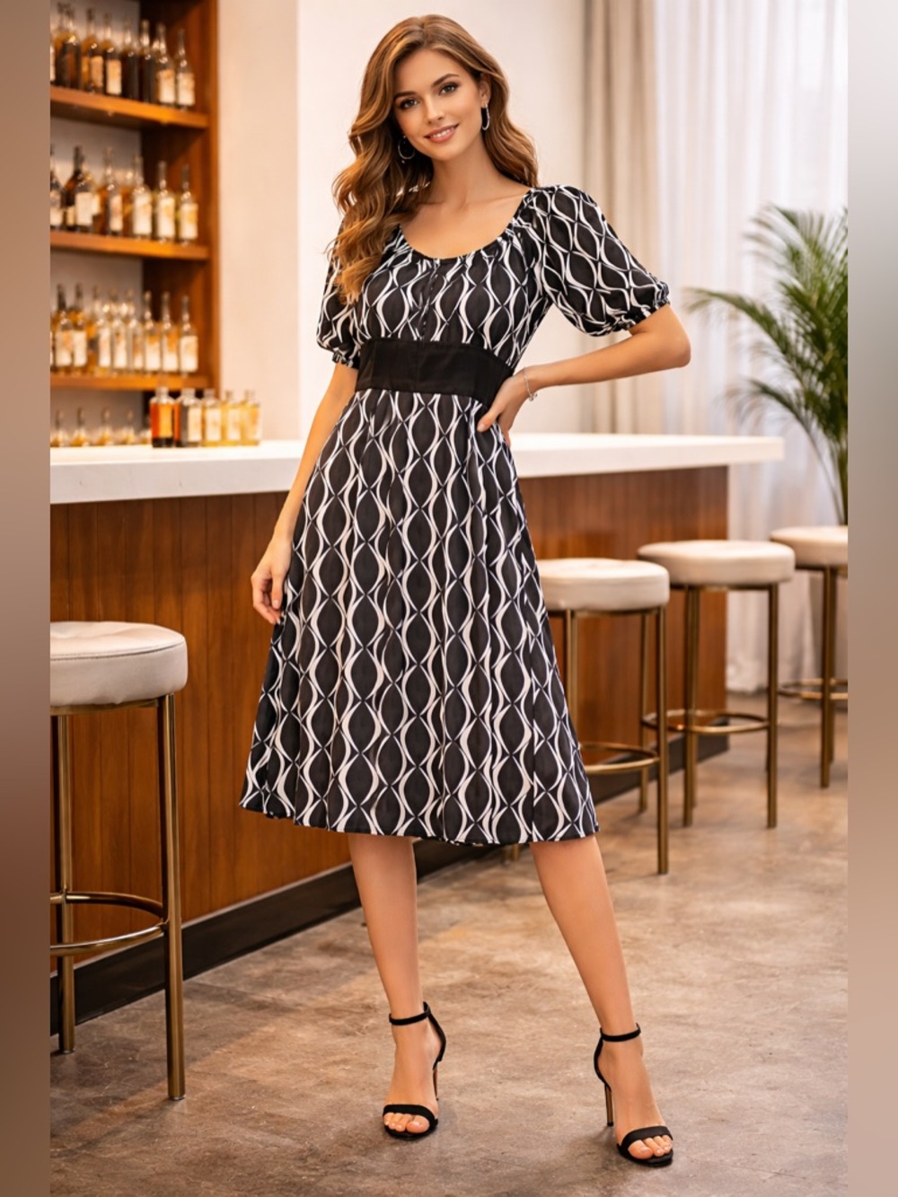 Guess Short Sleeve Dress